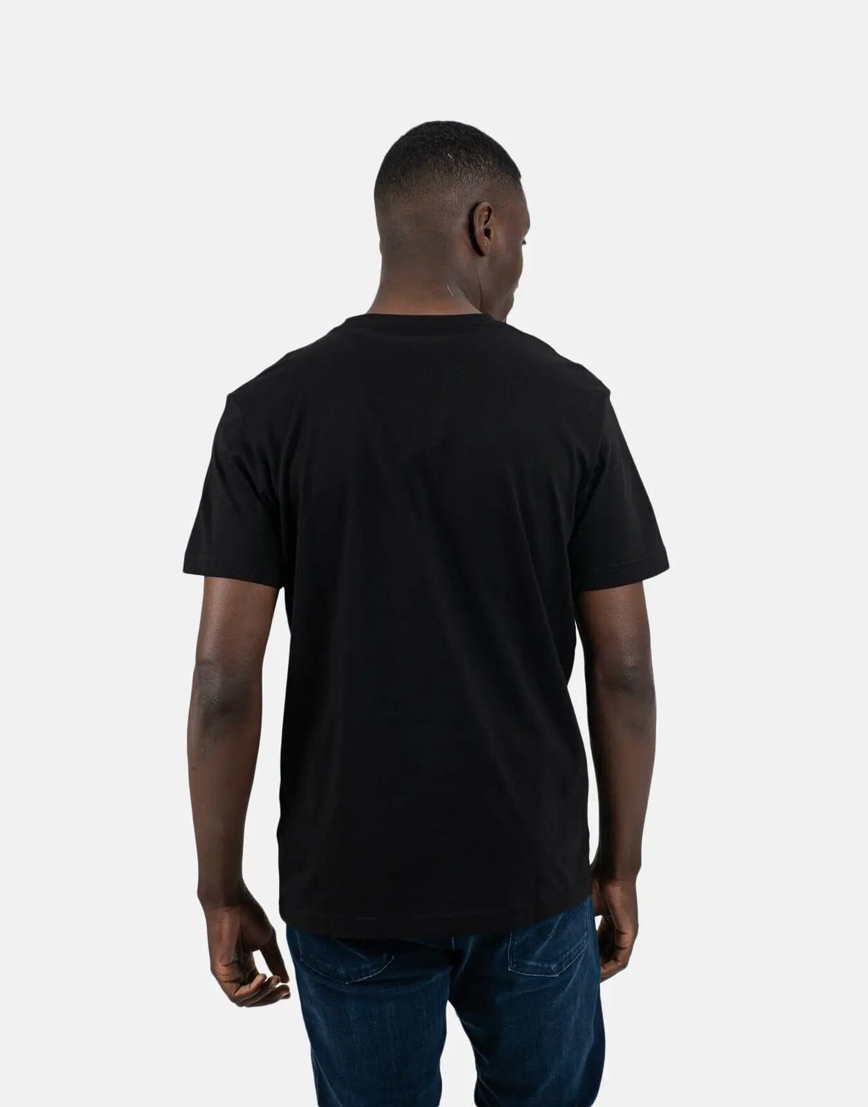 Calvin Klein Brush Stroke Graphic Black T-Shirt - Subwear
