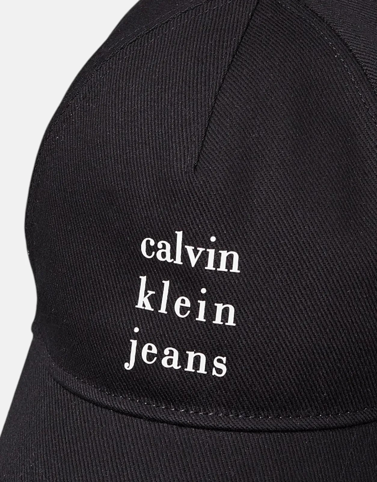 Calvin Klein CKJ Seasonal Printed Black Cap - Subwear
