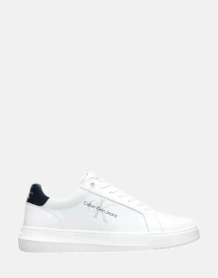Calvin Klein Chunky Cupsole Mono White Multi Sneakers - Subwear