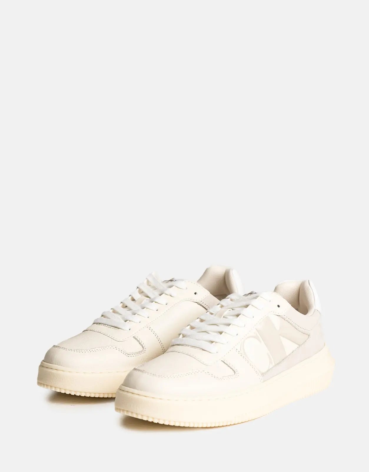 Calvin Klein Chunky Cupsole Off White Sneakers - Subwear
