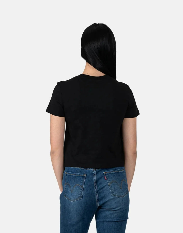 Calvin Klein Front Photo Graphic Baby Black T-Shirt - Subwear