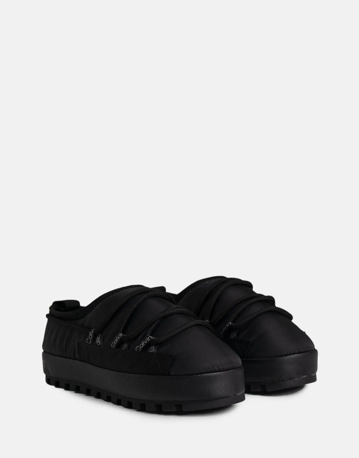 Calvin Klein Home Slipper Lacing Black - Subwear