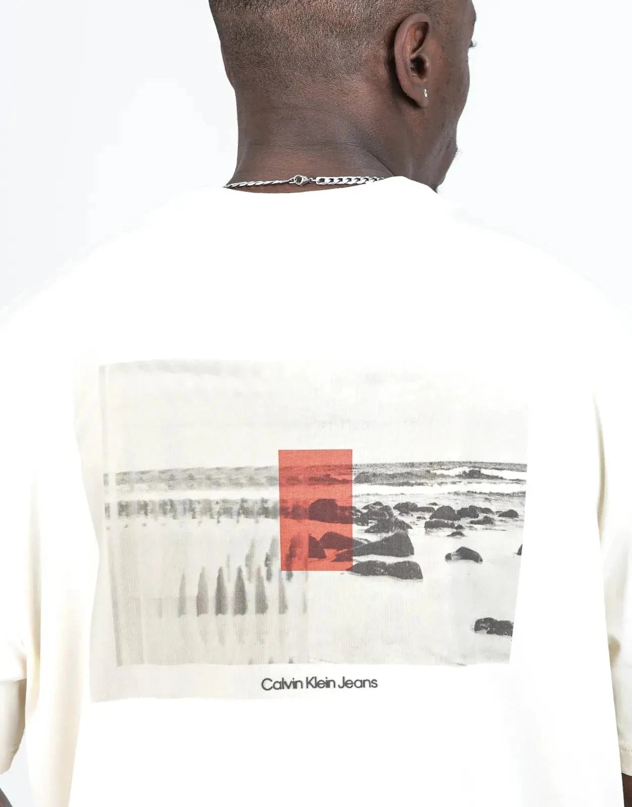 Calvin Klein Lenticular Shoreline T-Shirt - Subwear