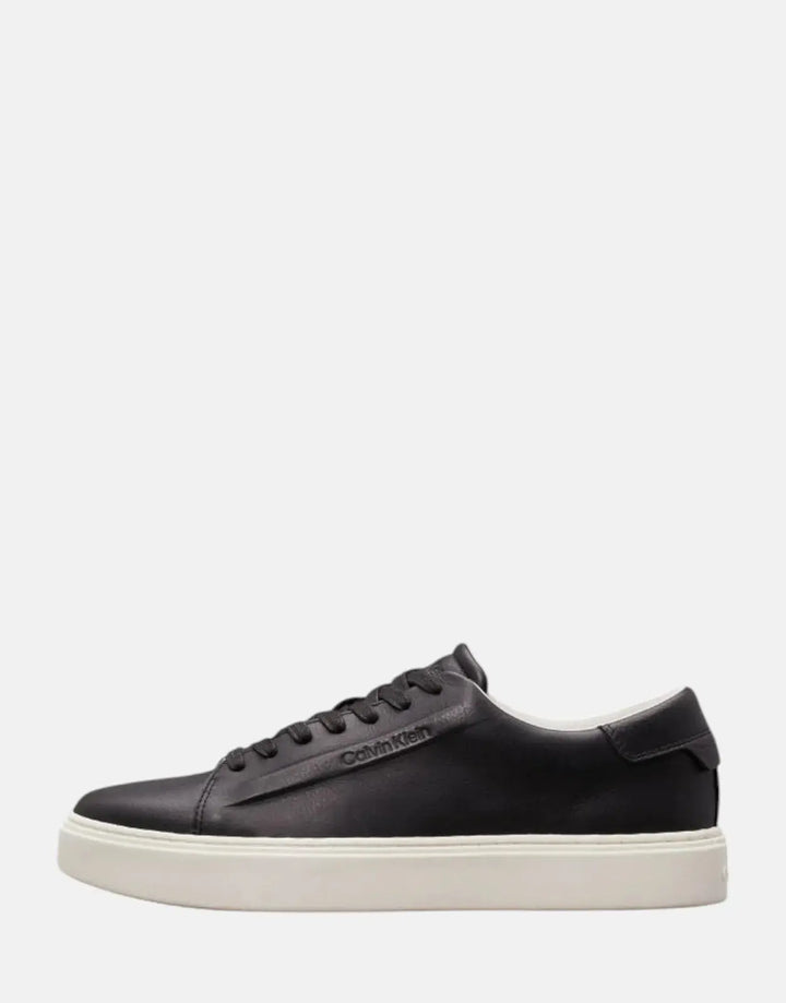 Calvin Klein Low Top Lace Up Black Sneakers - Subwear