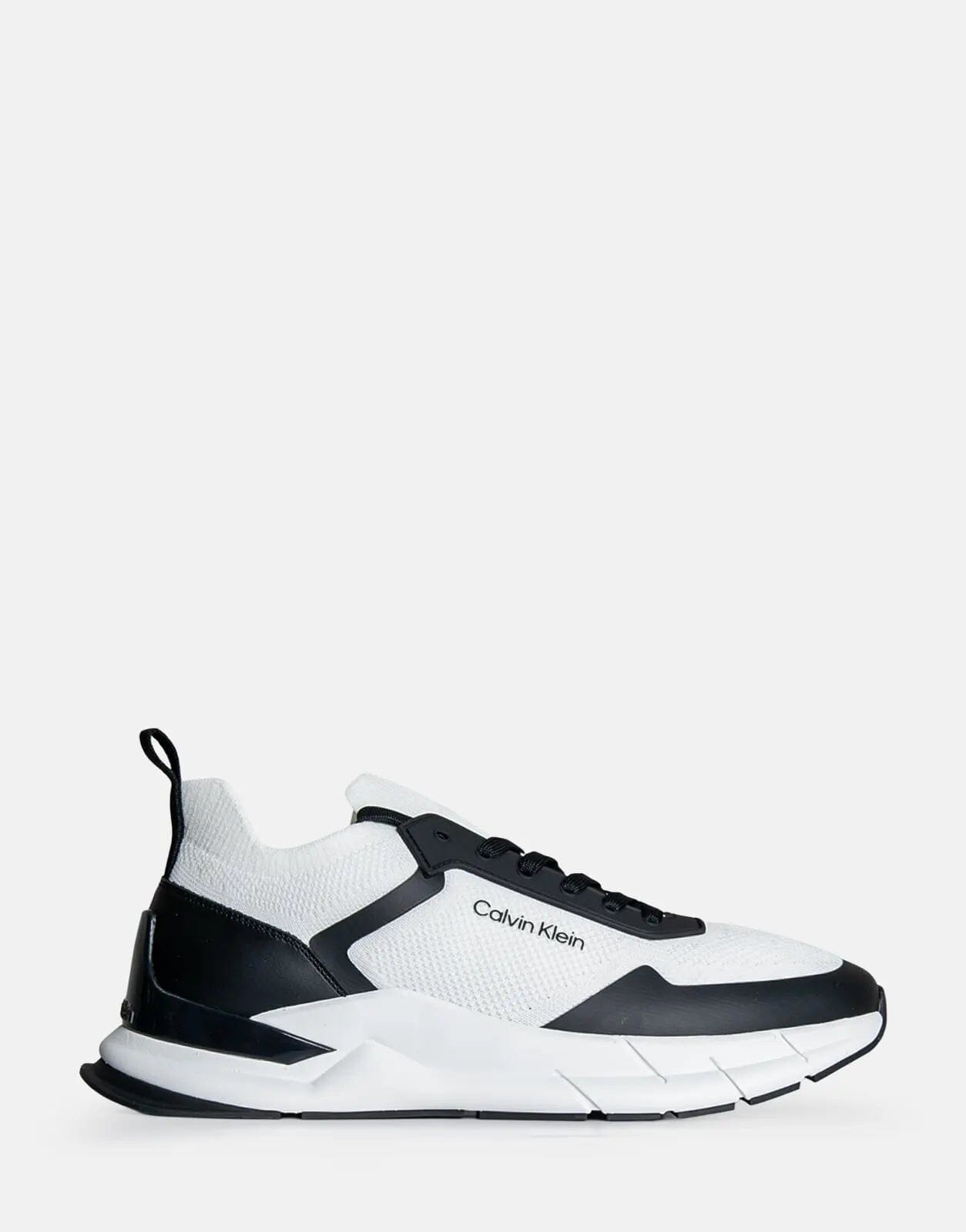 Calvin Klein Low Top Lace Up Mix White Sneakers - Subwear