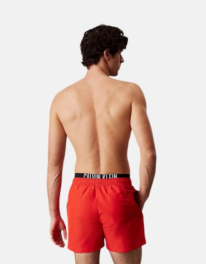Calvin Klein Medium Double Red Swim Shorts - Subwear