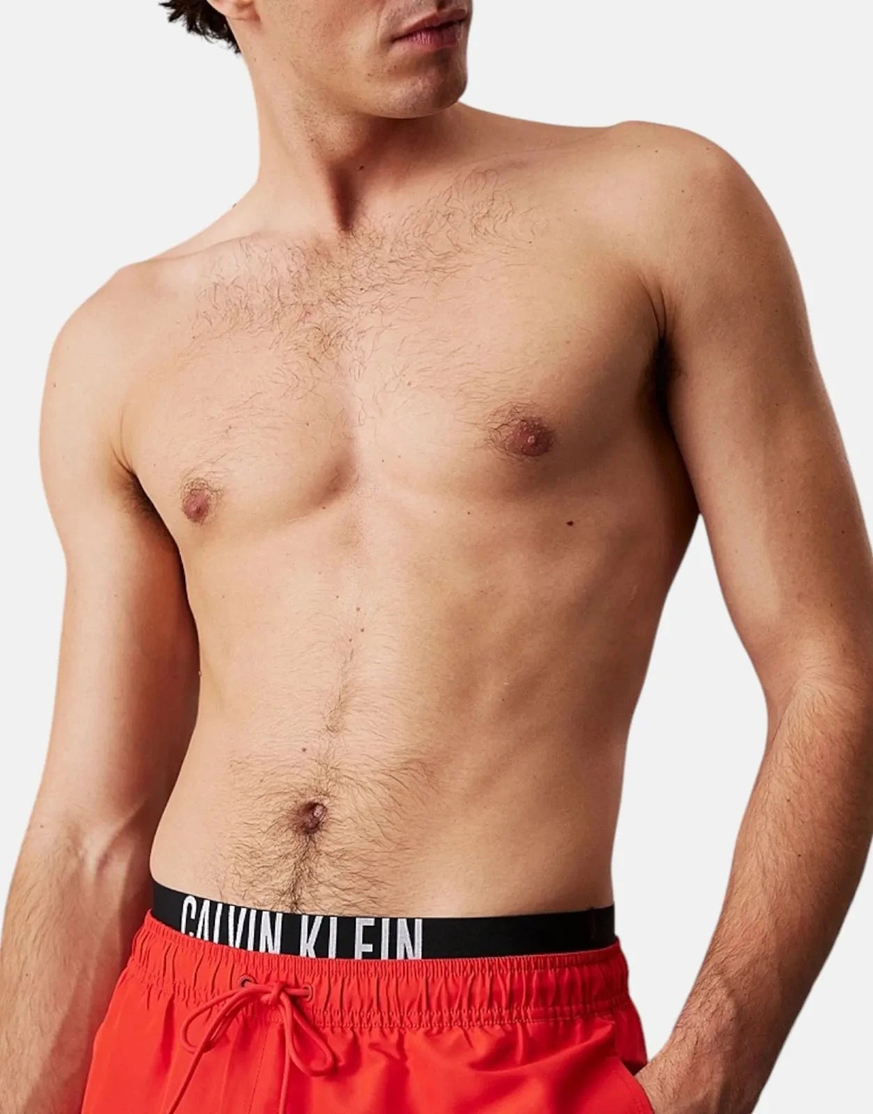 Calvin Klein Medium Double Red Swim Shorts - Subwear