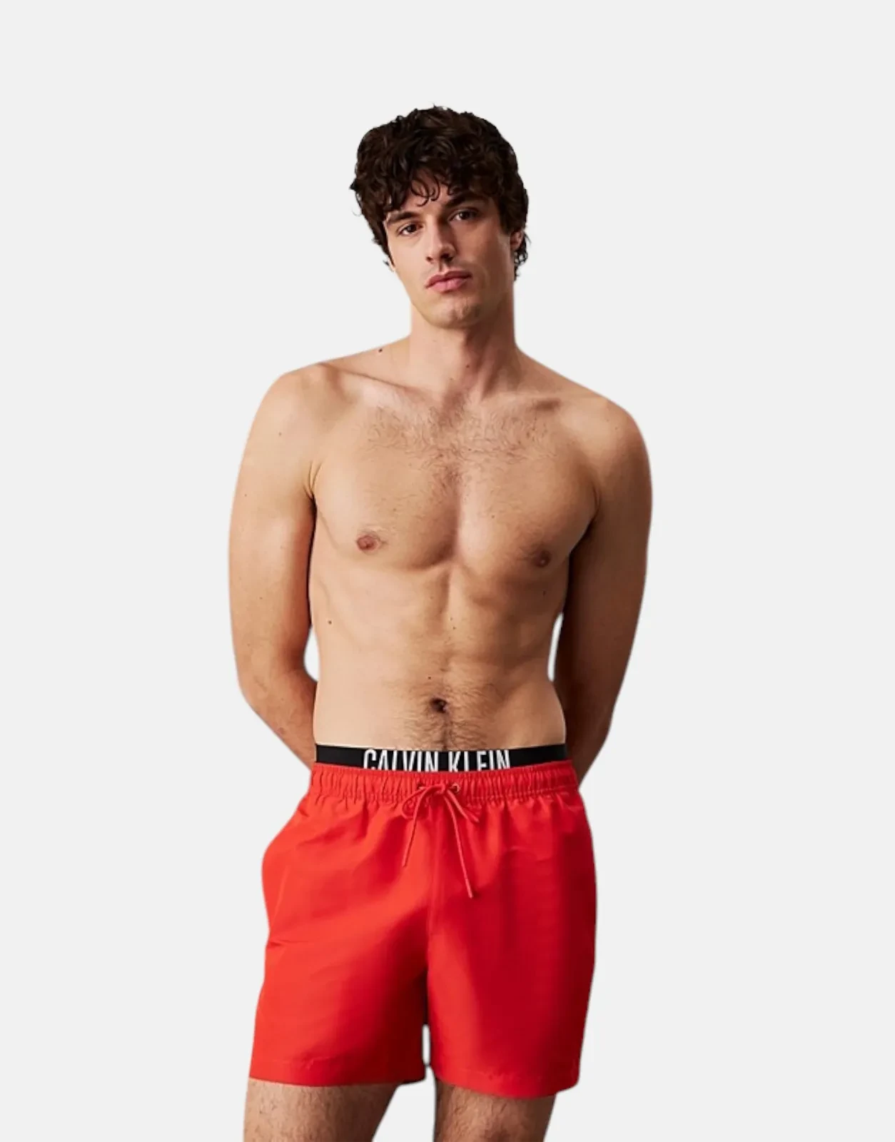 Calvin Klein Medium Double Red Swim Shorts - Subwear