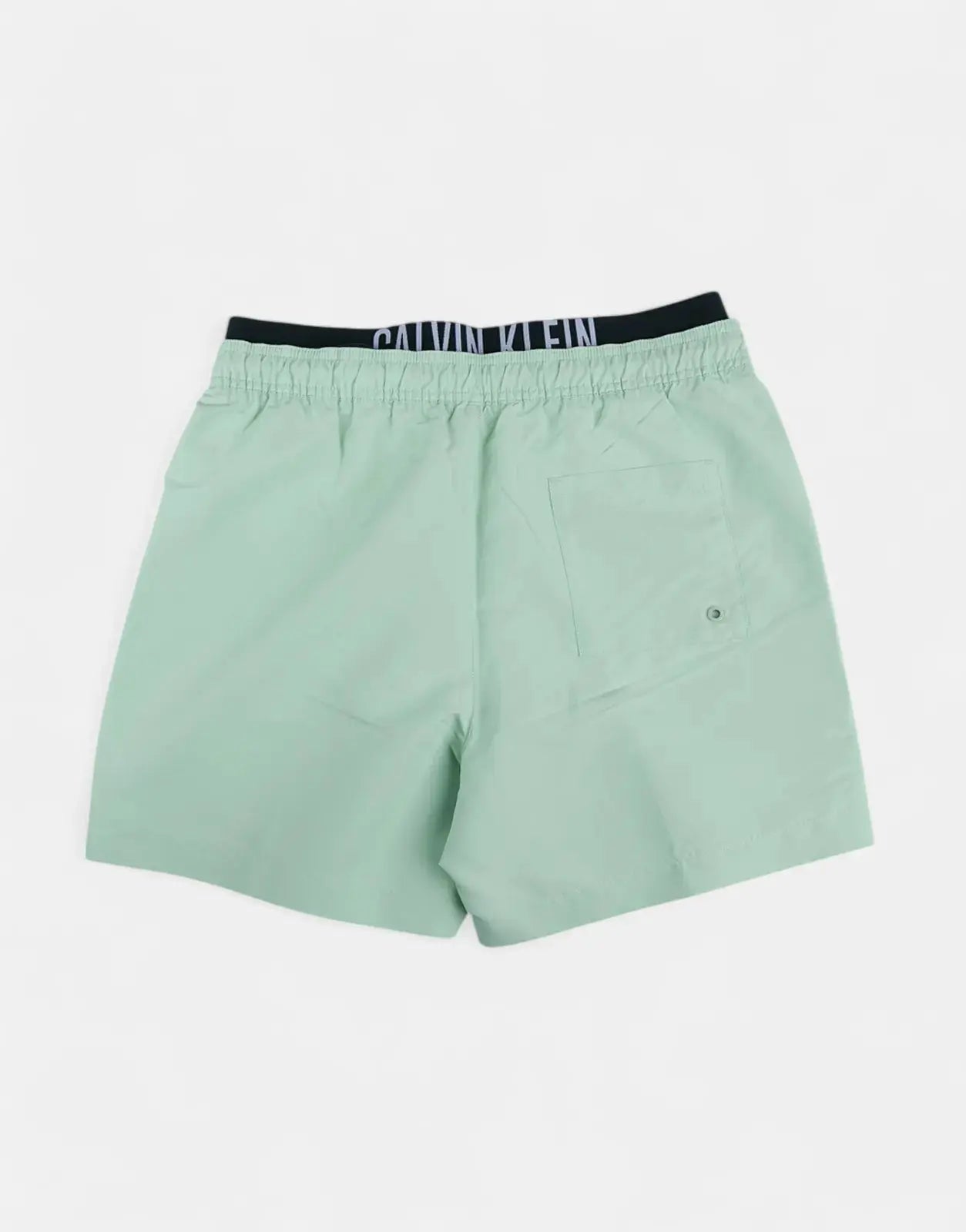 Calvin Klein Medium Double WB Green Shorts - Subwear