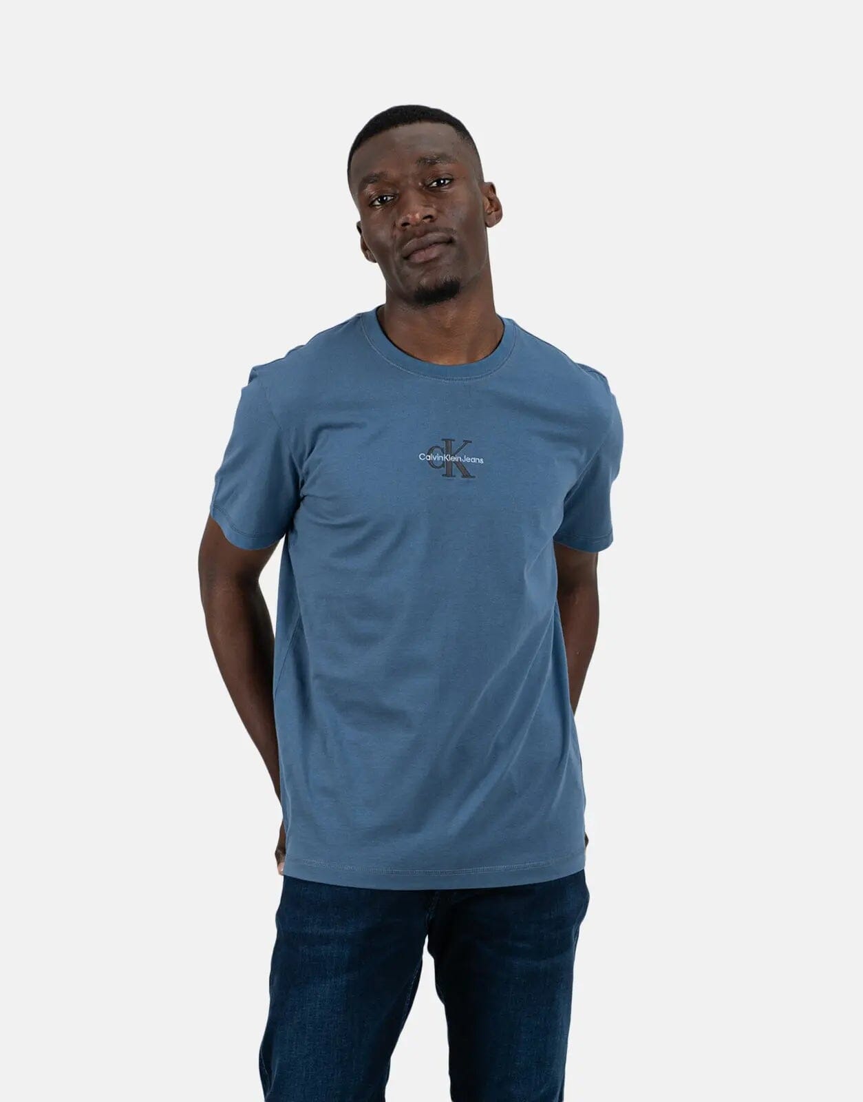 Calvin Klein Monologo Indigo T-Shirt - Subwear
