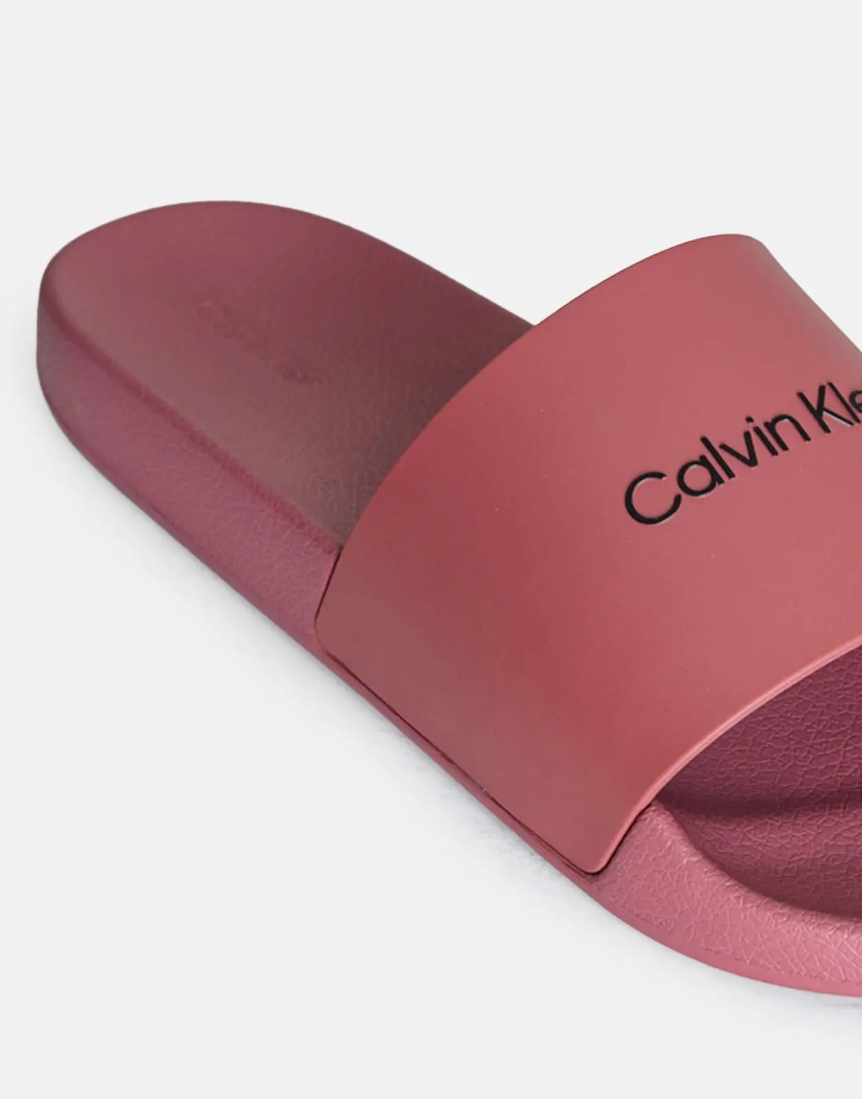 Calvin Klein Rubber Red Pool Slides - Subwear