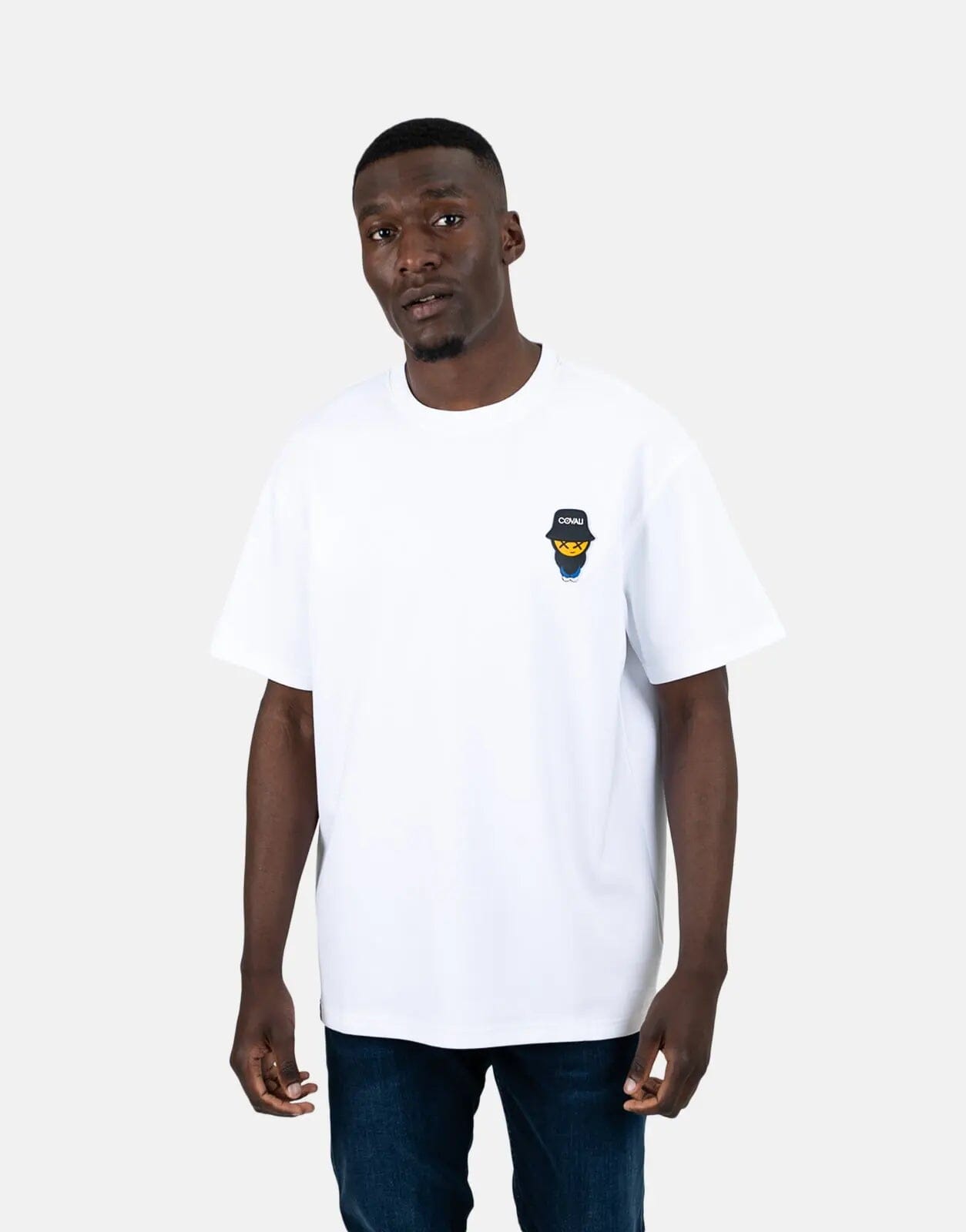 Covali Tip V White T-Shirt - Subwear