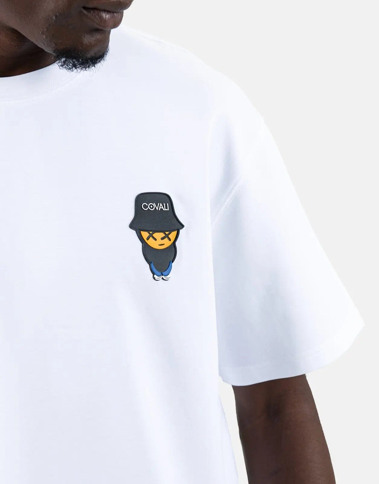 Covali Tip V White T-Shirt - Subwear