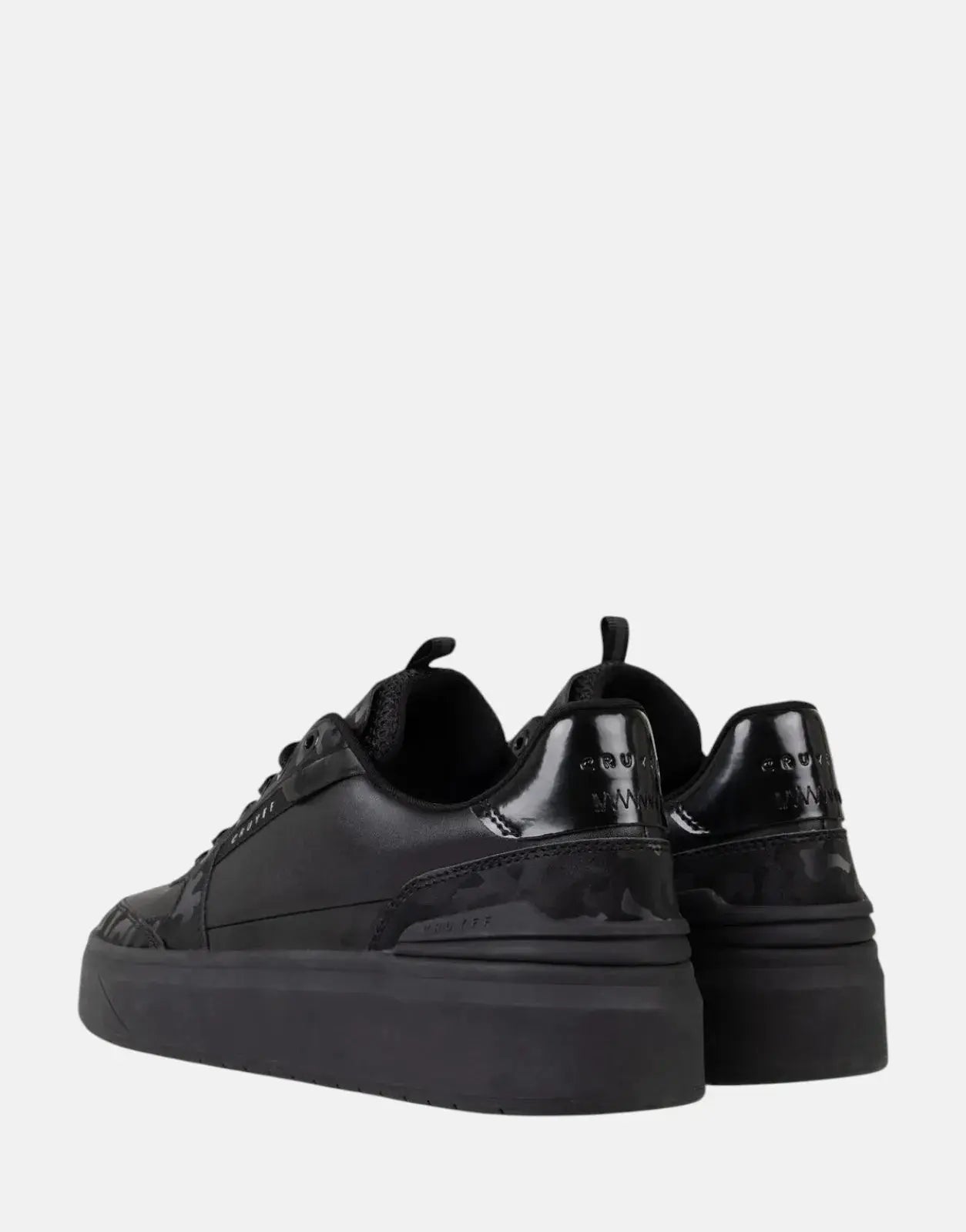 Cruyff Endorsed Black Tennis Sneakers - Subwear