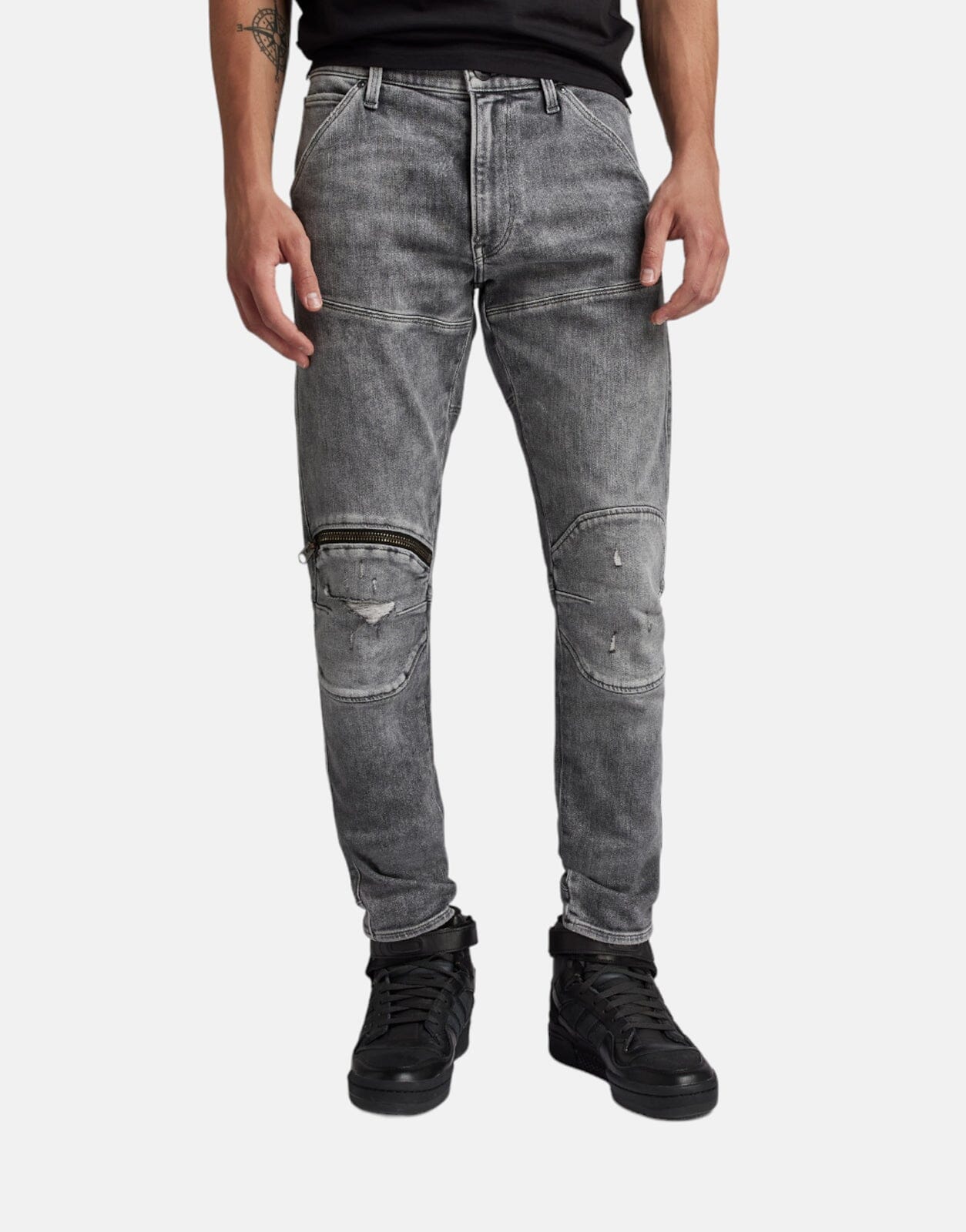 G-Star RAW 5620 3D Zip Knee Skinny Jeans - Subwear