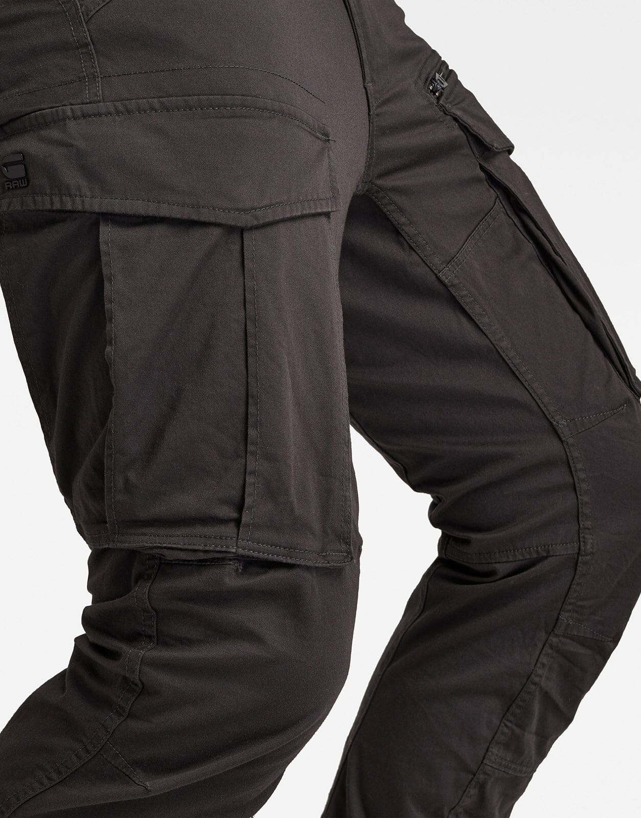 G-Star RAW Rovic Zip 3D Tapered Raven Cargo Pants - Subwear