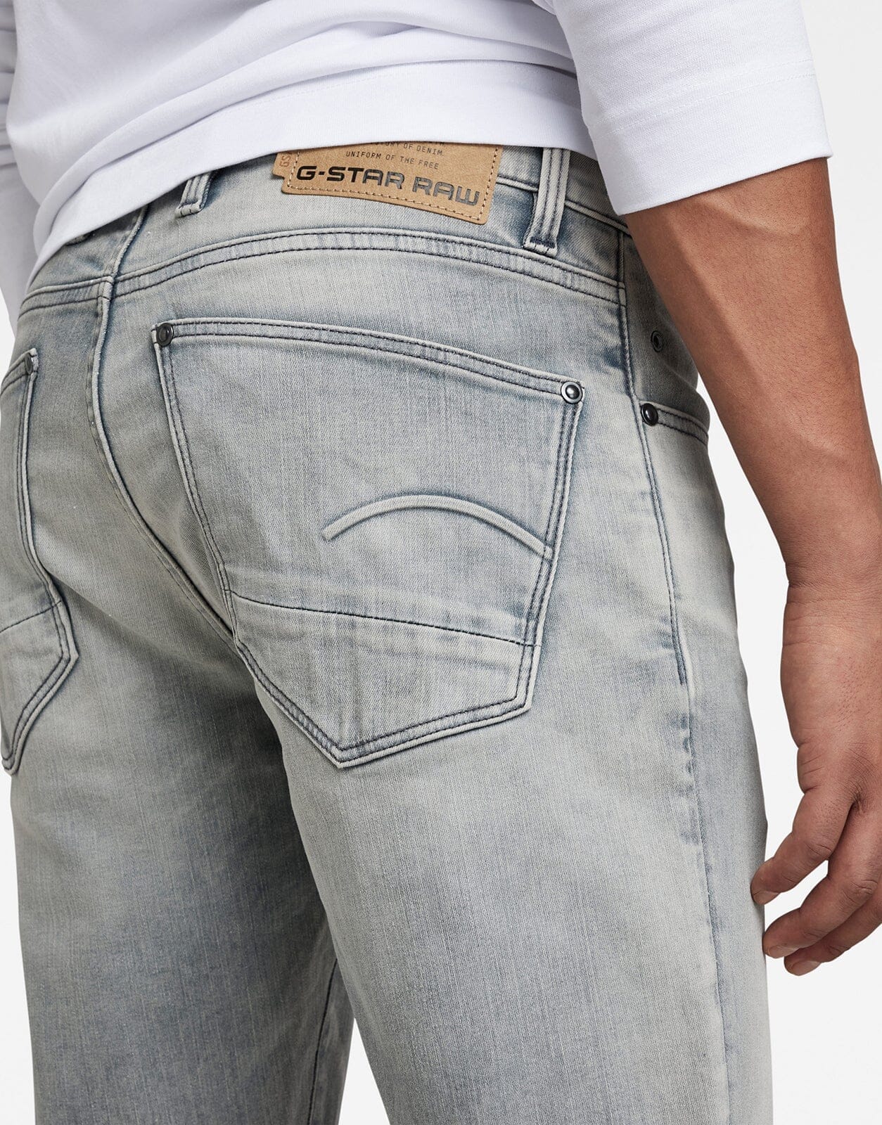 G-Star RAW Revend Fwd Light Grey Jeans - Subwear