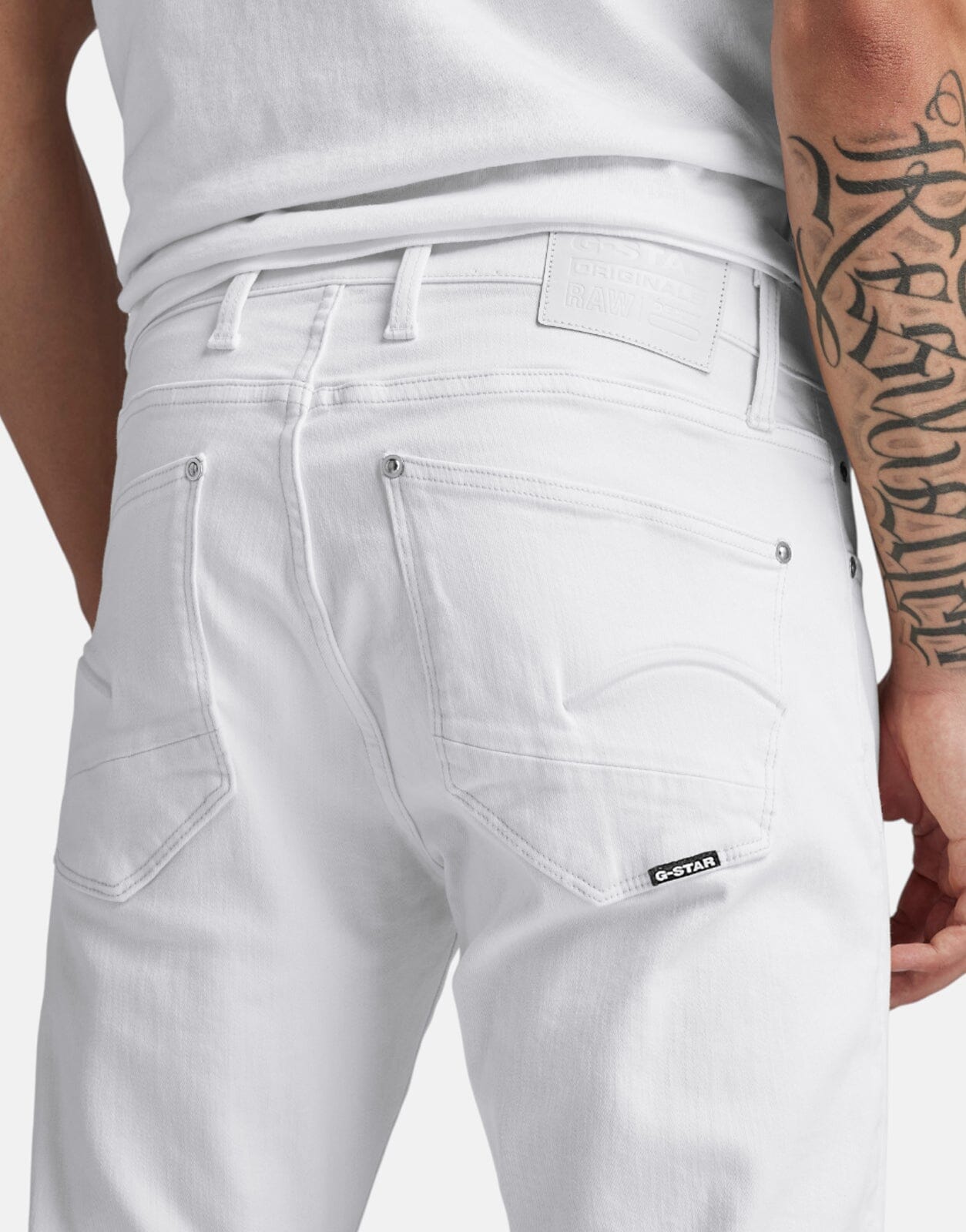 G-Star RAW Revend FWD Skinny Paper White - Subwear