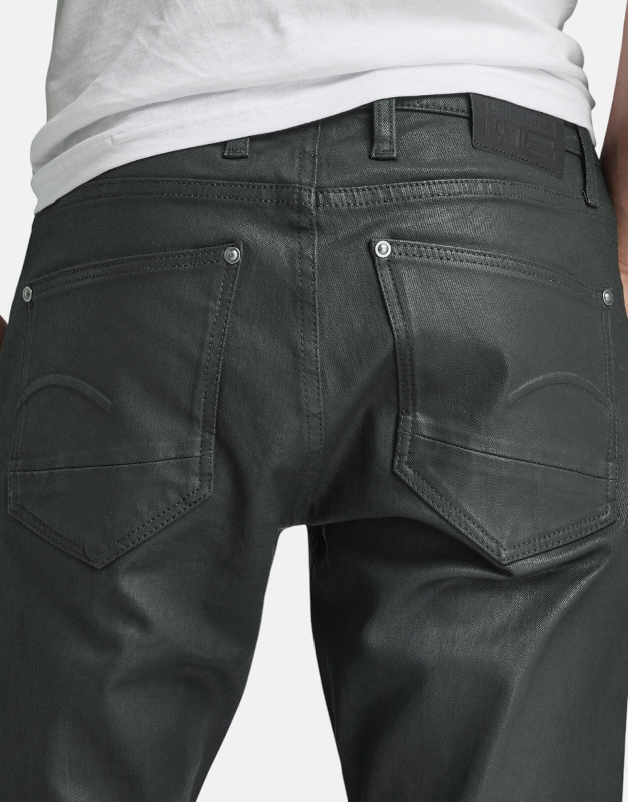 G-Star RAW Revend FWD Skinny Wax Coated Jeans - Subwear