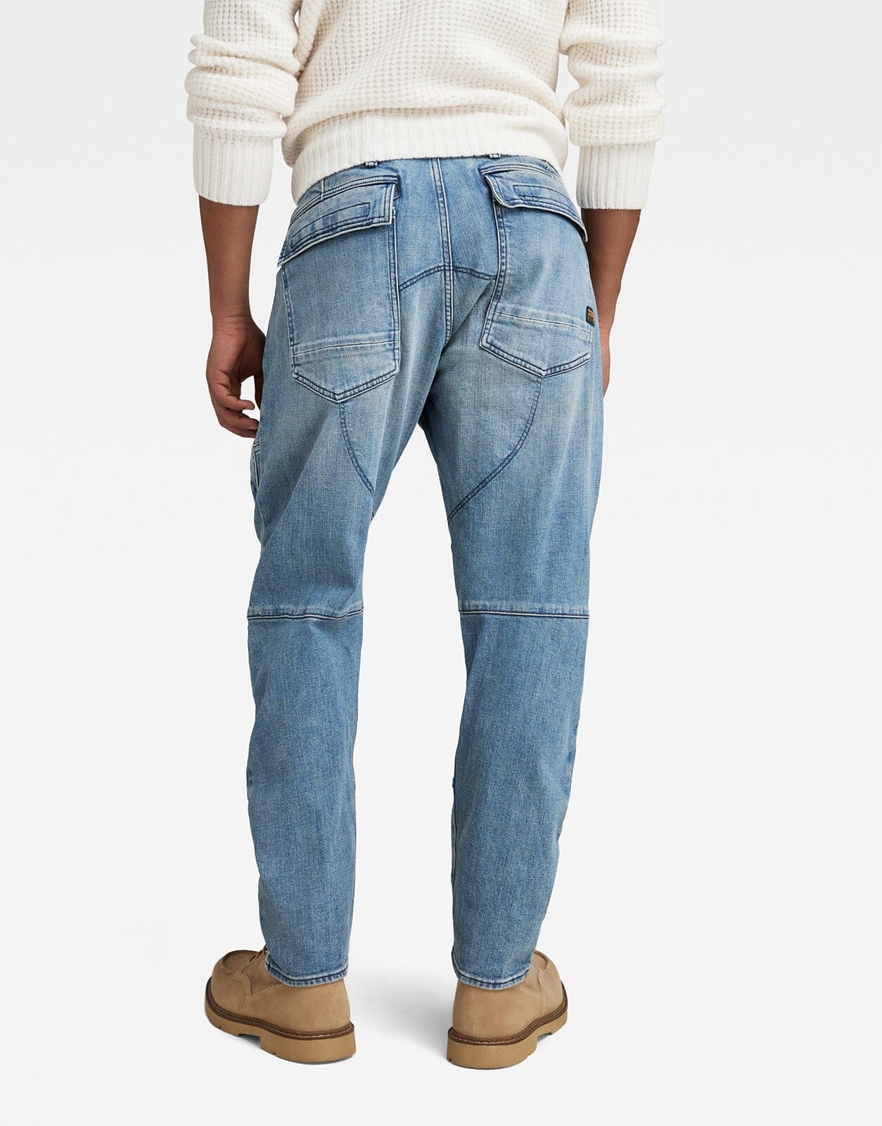 G-Star RAW 3D Straight Tapered Denim Cargo Pants - Subwear