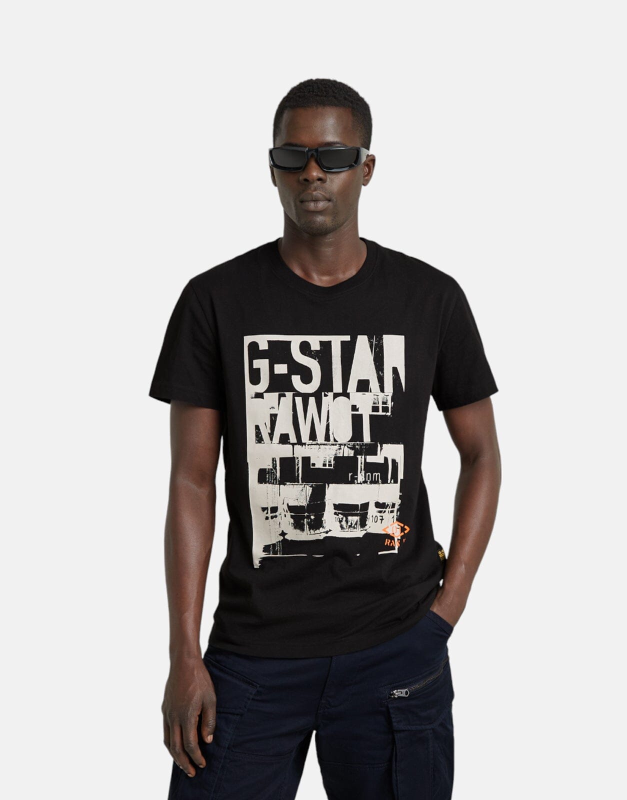 G-Star RAW Underground Graphics Black T-Shirt - Subwear