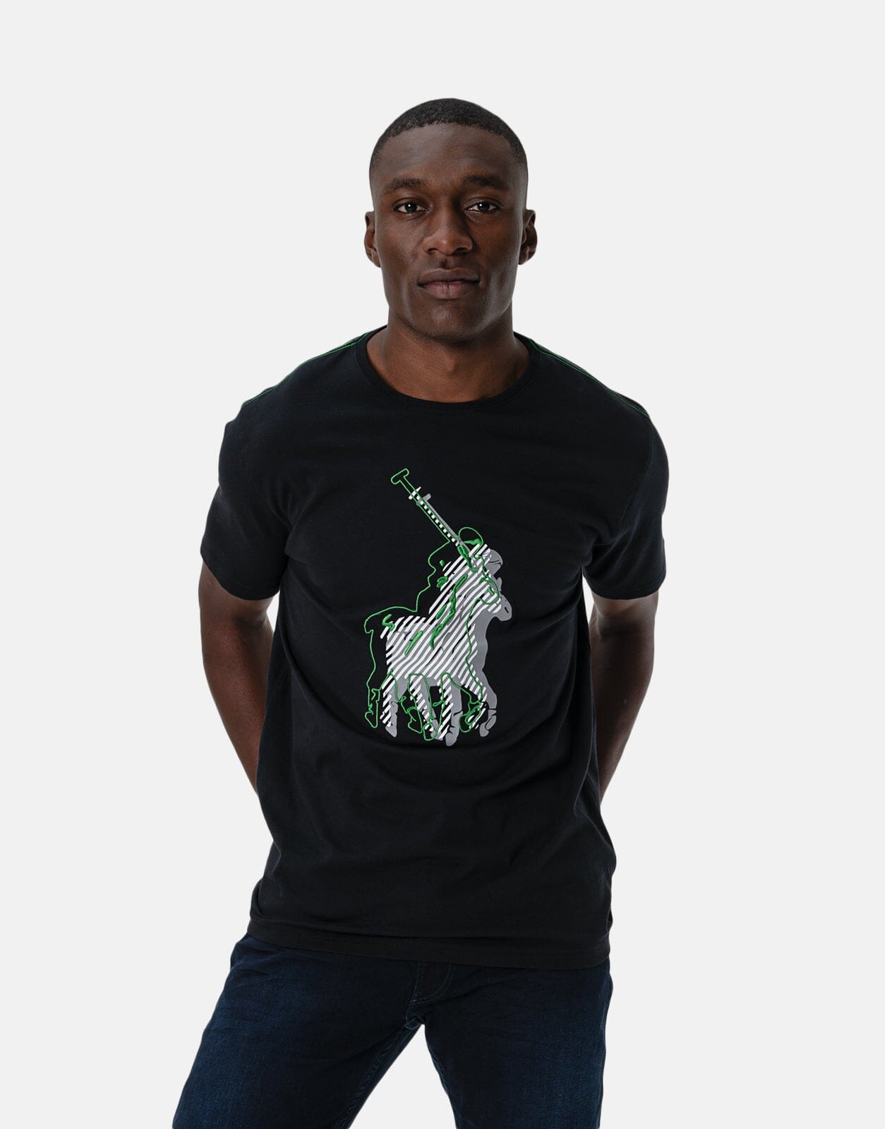 Polo Large Pony T-Shirt Black - Subwear