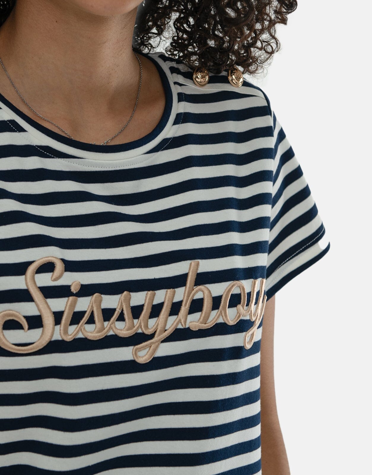 Sissy Boy Raised Embroidery T-Shirt - Subwear
