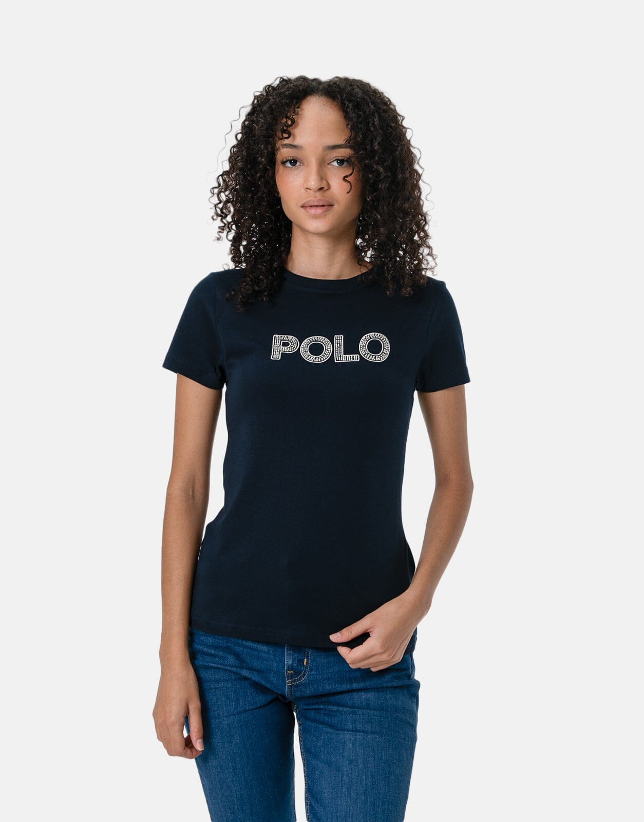 Polo Dakota Logo T-Shirt Navy - Subwear