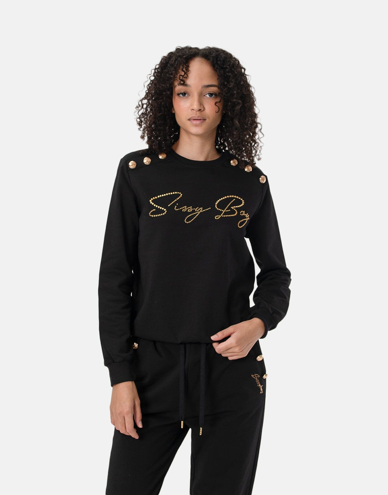 Sissy Boy Reglan Gold Detail Sweatshirt - Subwear
