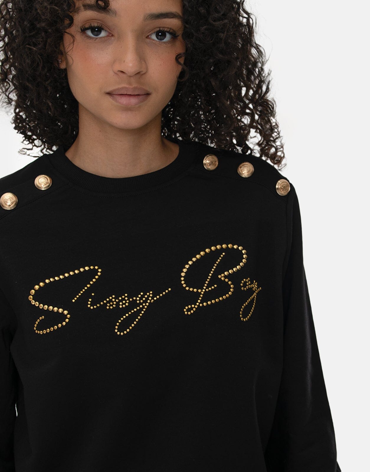 Sissy Boy Reglan Gold Detail Sweatshirt - Subwear