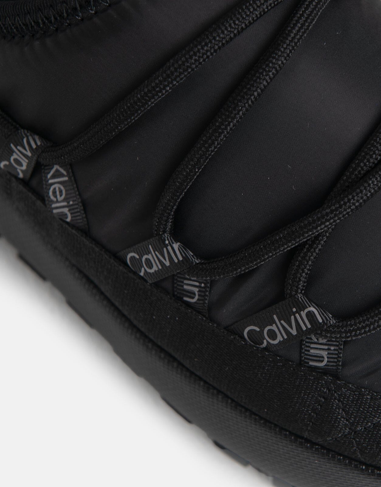Calvin Klein Home Slipper Lacing Black - Subwear