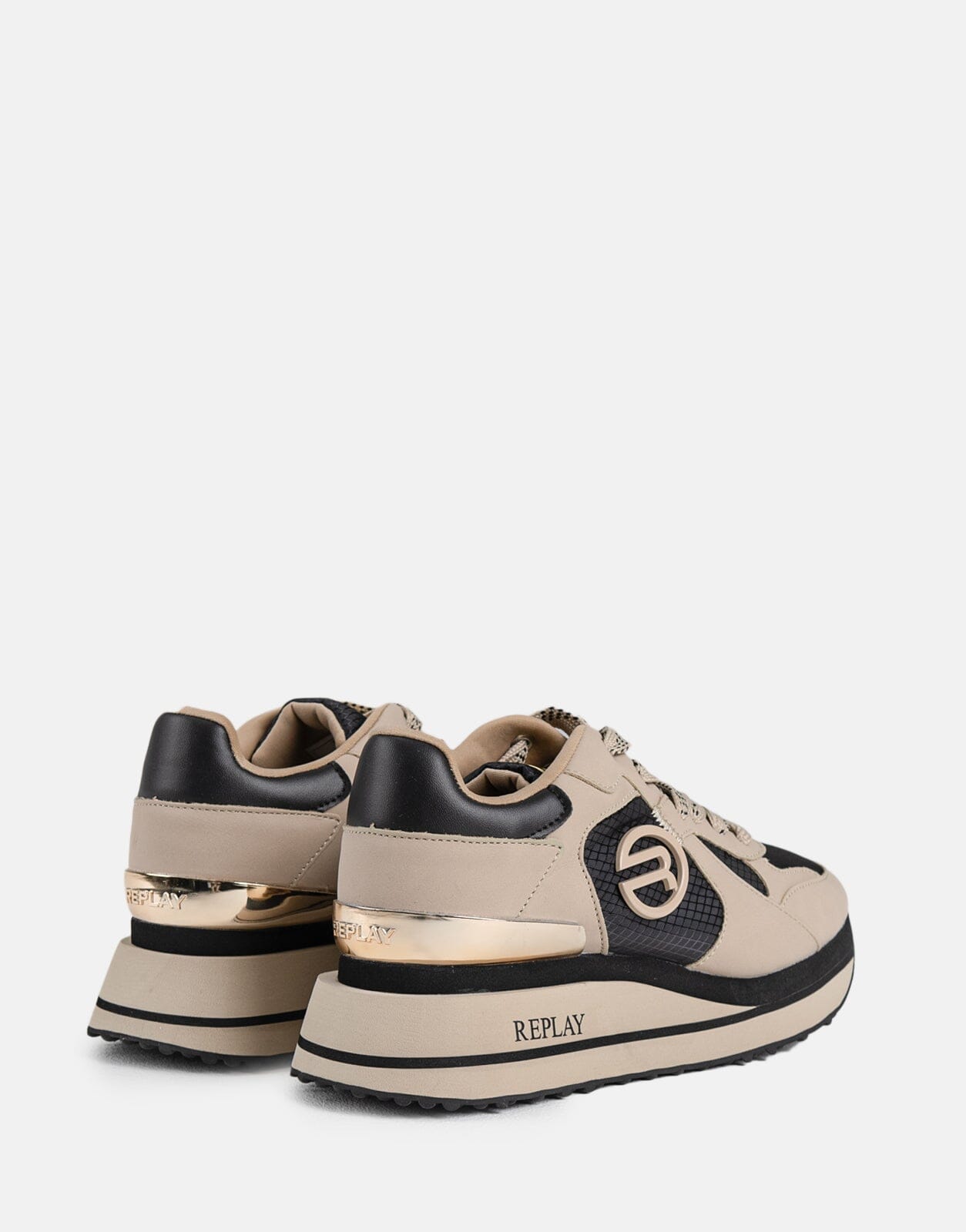 Replay Lucille Total Sneakers Beige - Subwear