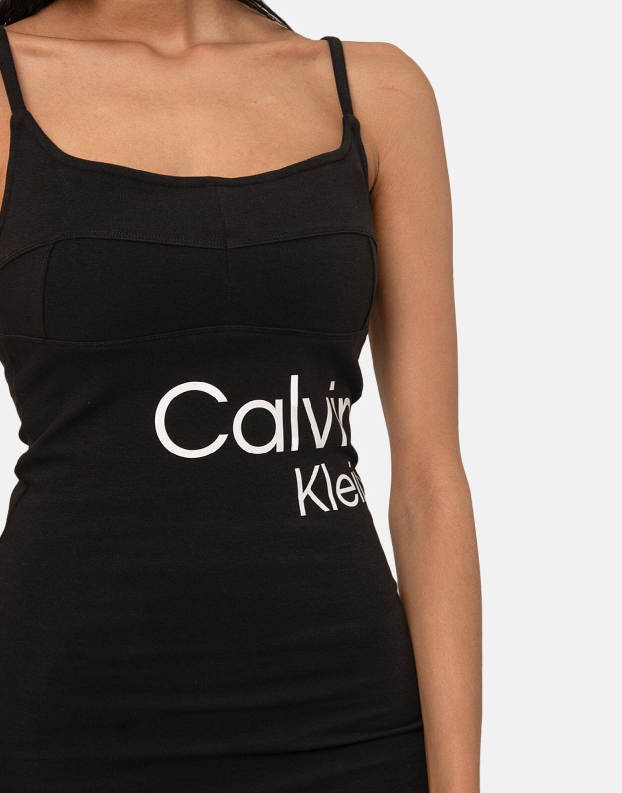 Calvin Klein Corset Seaming Strappy Dress - Subwear