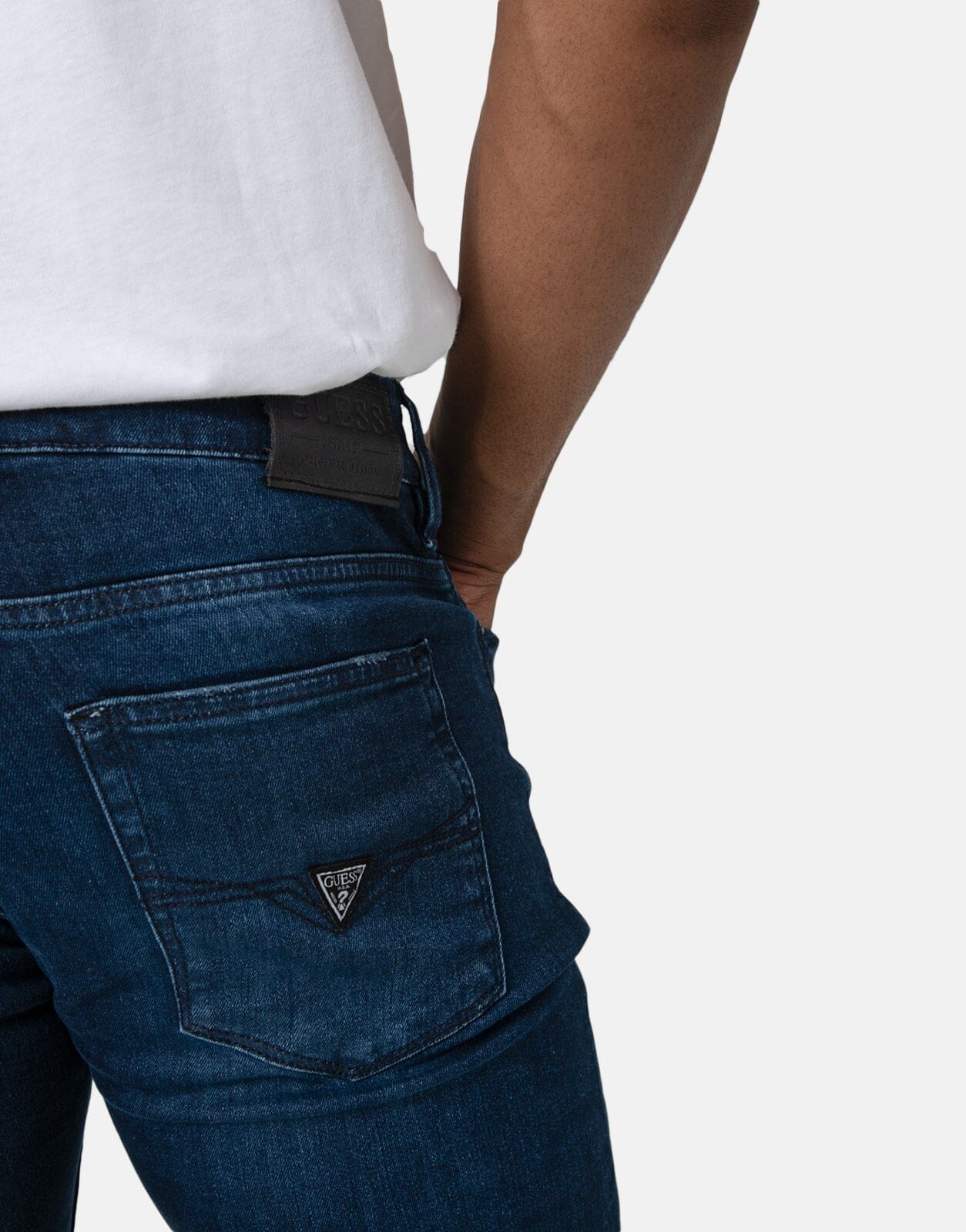 Guess Ringer Dark Eco Slim Taper Jeans - Subwear