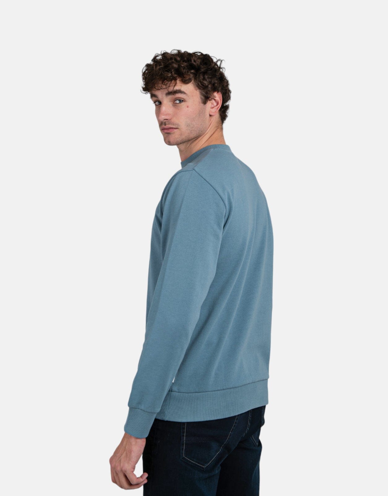Ben Sherman Target Crew Sweater BLU - Subwear