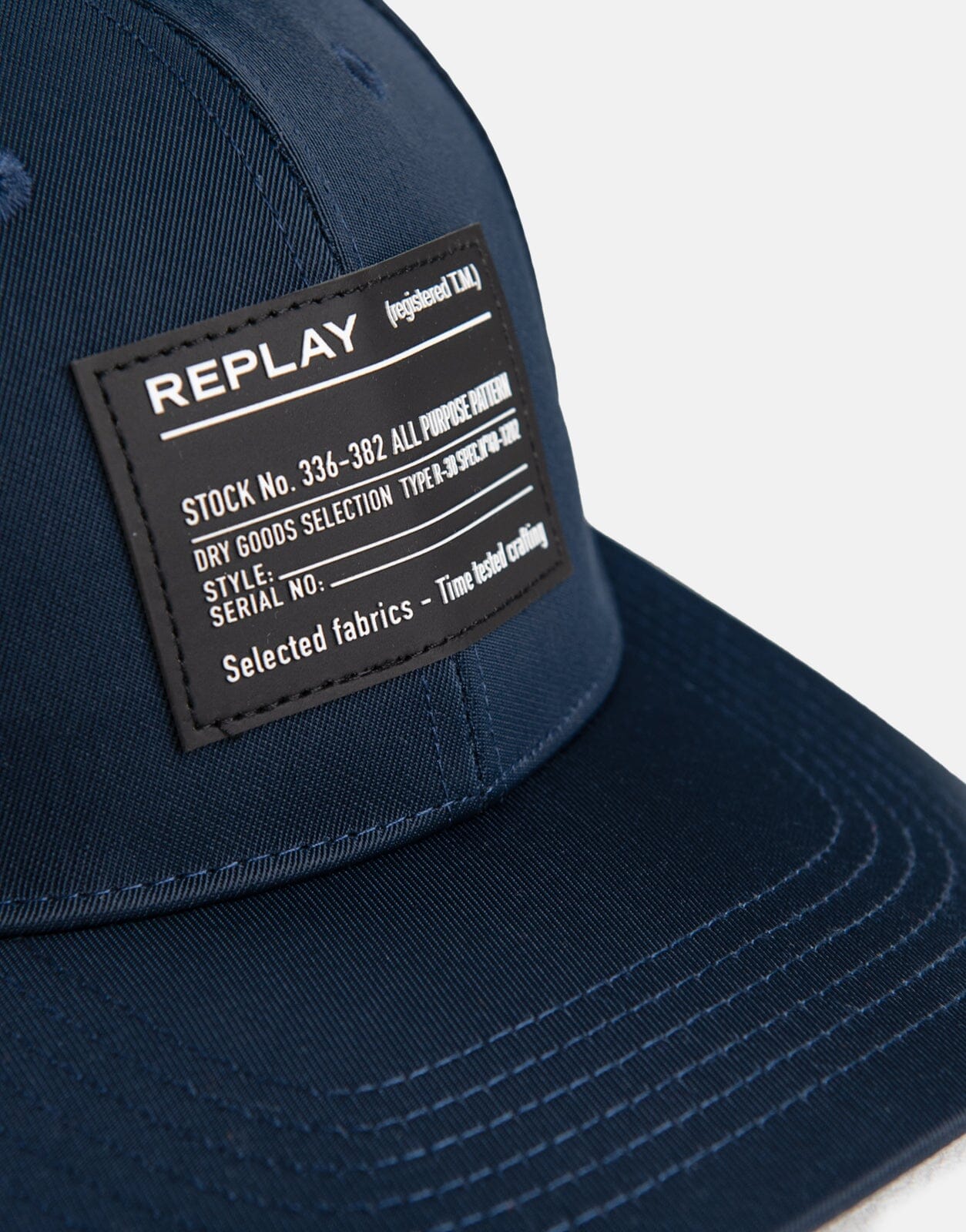 Replay All Purpose Pattern Cap Blue - Subwear