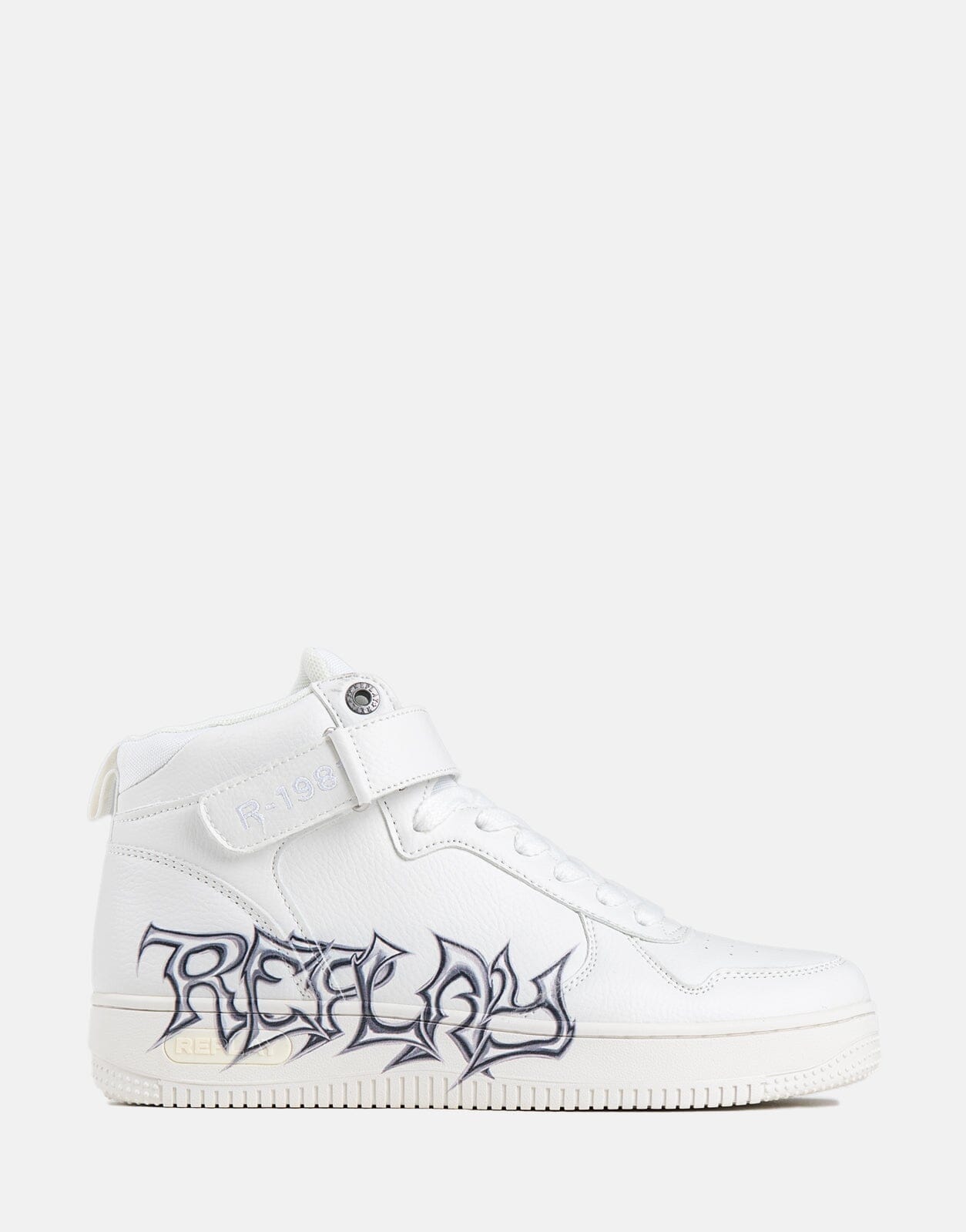 Replay Epic M Graffiti Mid Sneakers White - Subwear