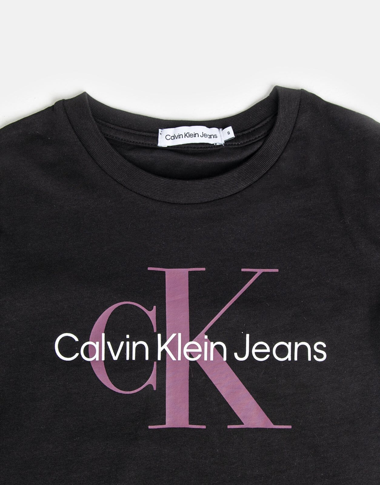 Calvin Klein Kids Monogram Black T-Shirt - Subwear