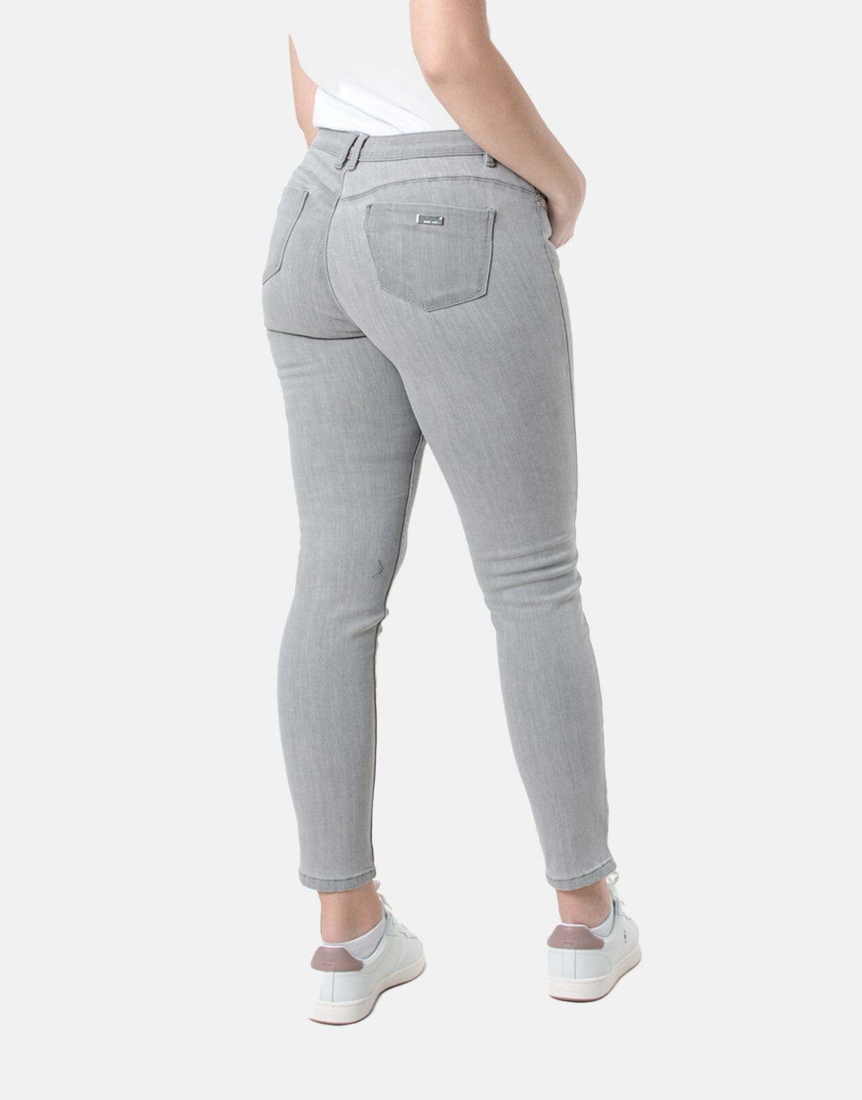 Sissy Boy Axel Mid Waist Pocket Bling Grey Jeans - Subwear
