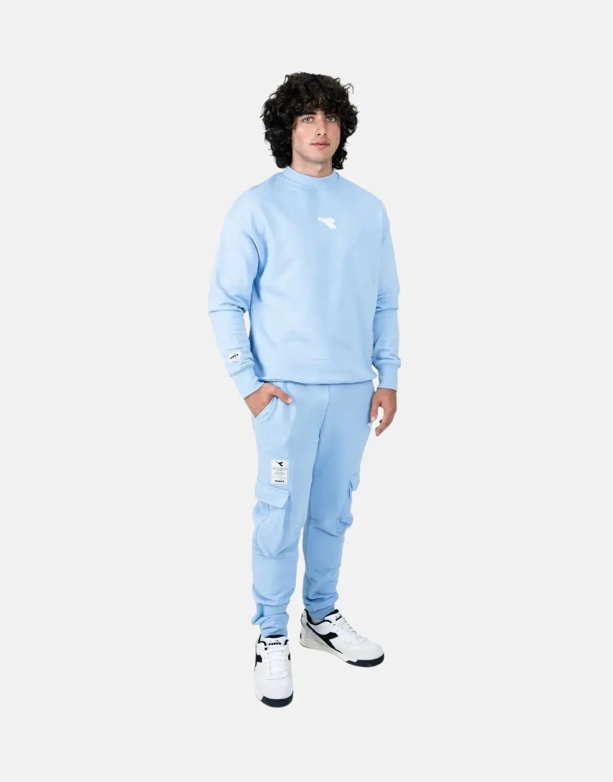 Diadora Axis Blue Sweatshirt - Subwear