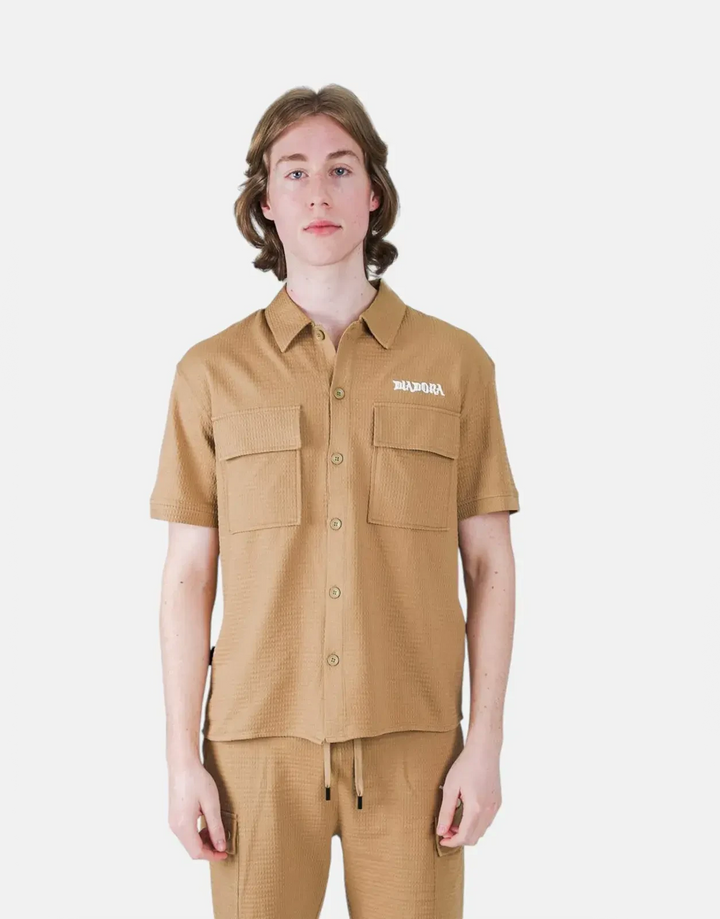 Diadora Brown Rover Shirt - Subwear