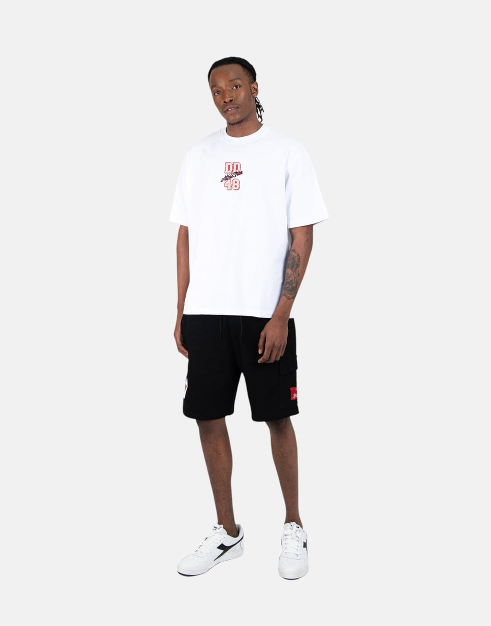 Diadora Echo White T-Shirt - Subwear