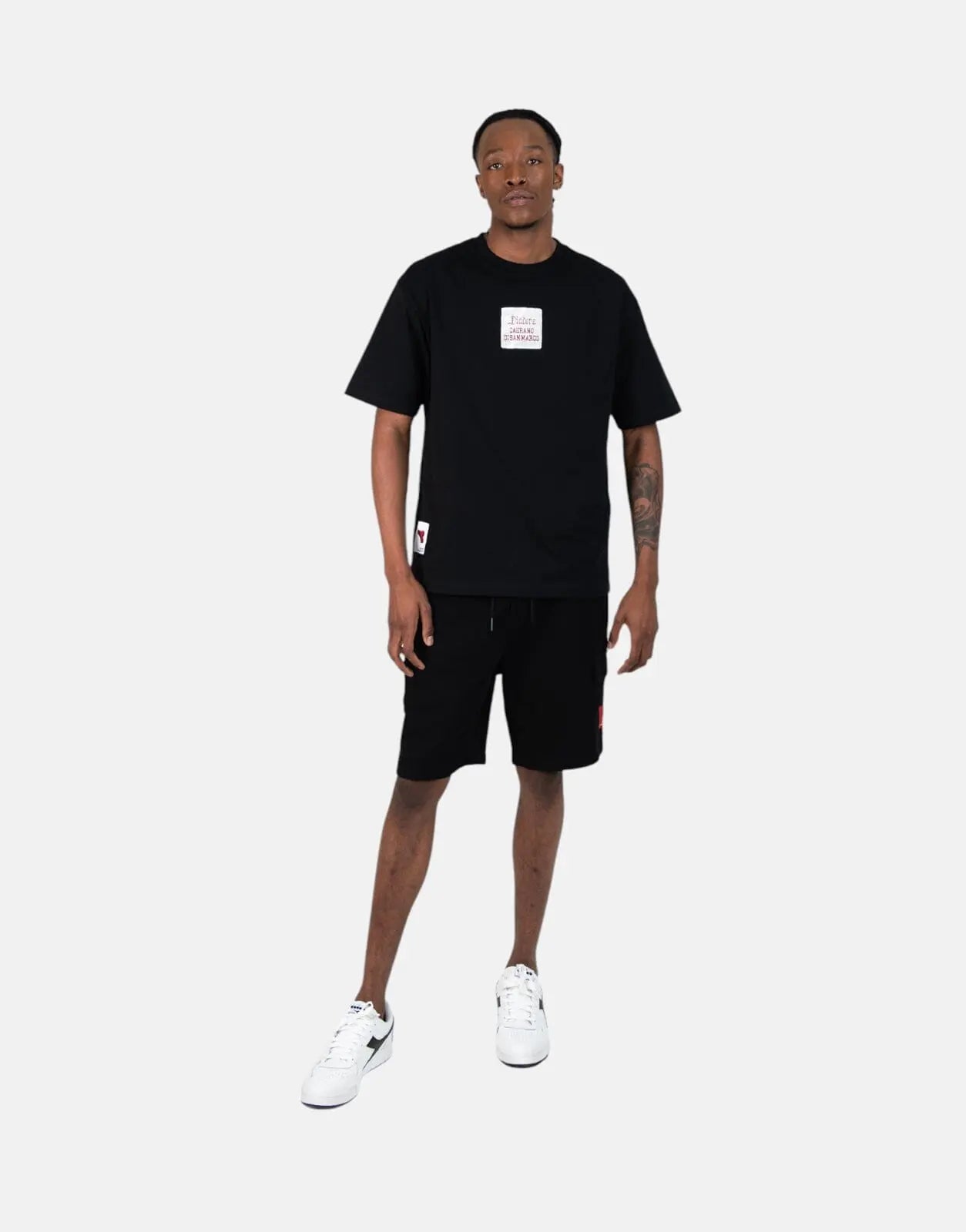 Diadora Emeric Black T-Shirt - Subwear