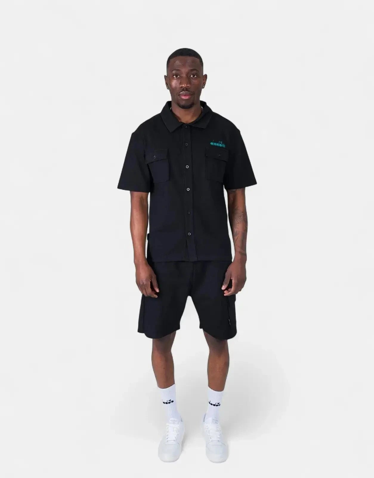 Diadora Valor Black Shirt - Subwear
