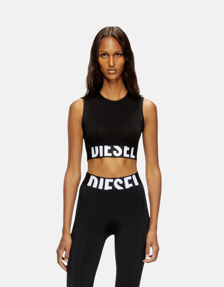 Diesel Ada D-Pop Black Tank Top - Subwear