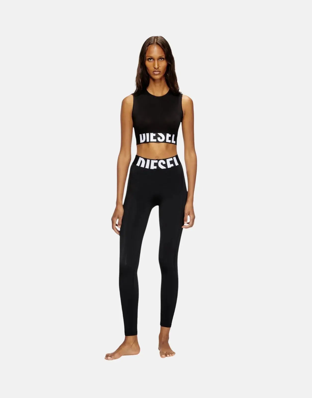 Diesel Ada D-Pop Black Tank Top - Subwear