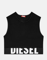 Diesel Ada D-Pop Black Tank Top - Subwear