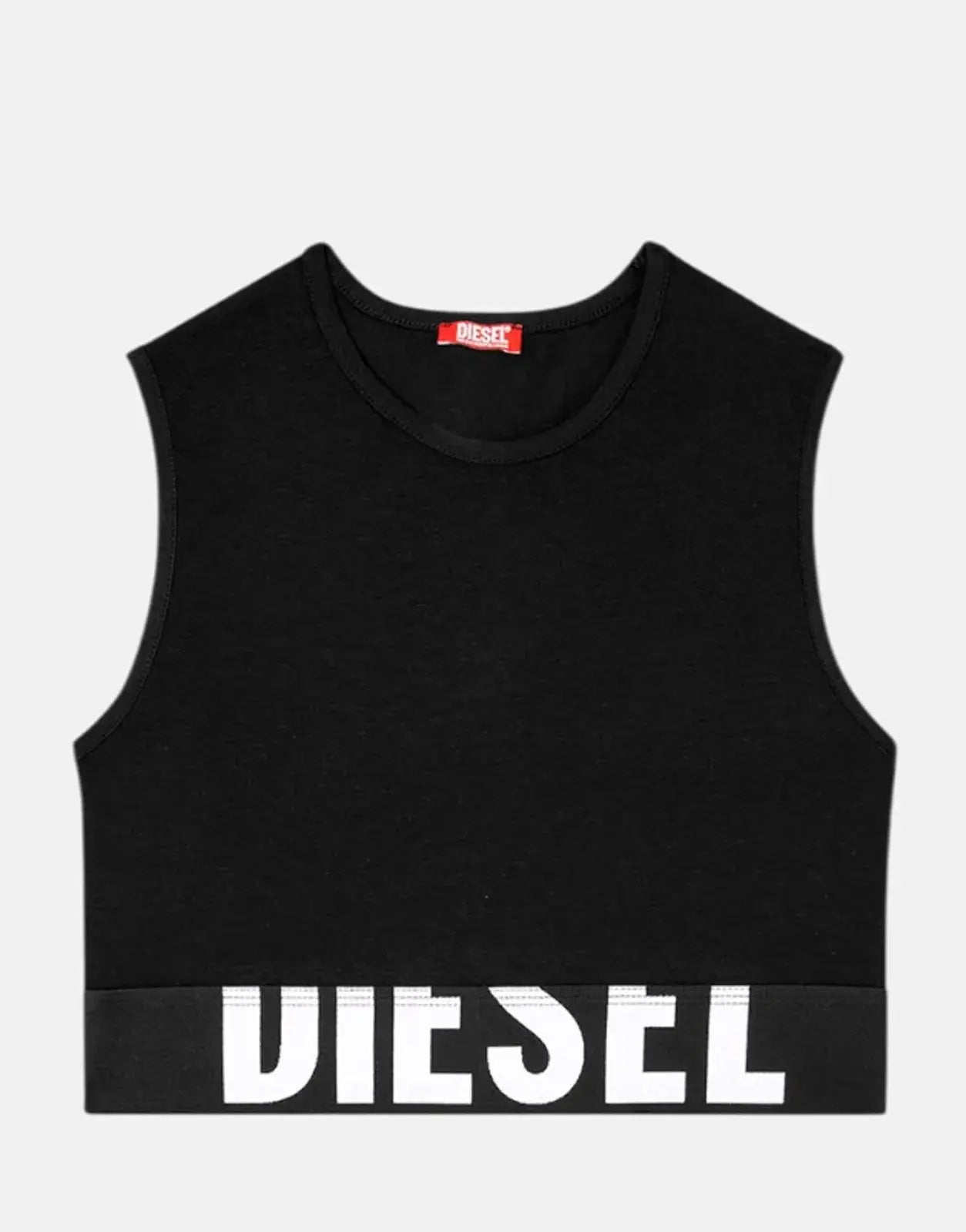 Diesel Ada D-Pop Black Tank Top - Subwear