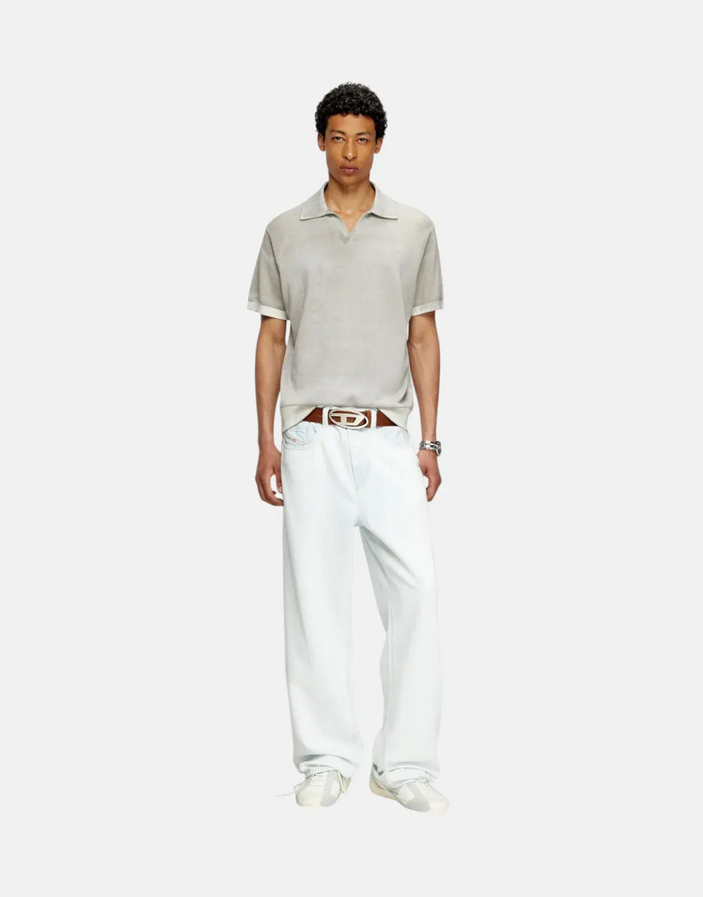 Diesel K-Lorenzo Knitwear Polo Shirt - Subwear