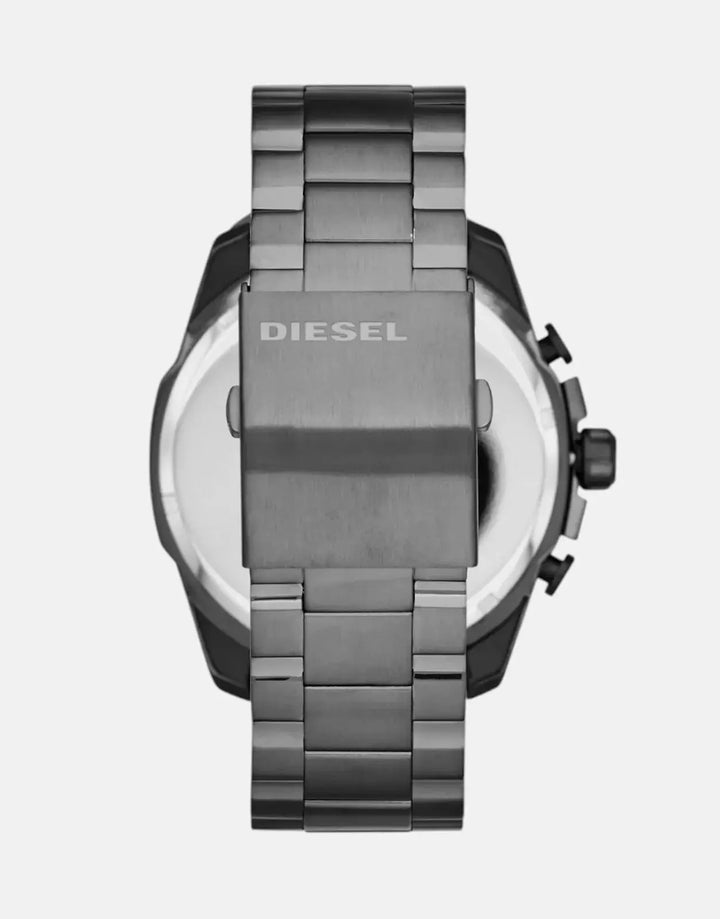 Diesel Mega Chief Gunmetal Round Stainless Steel Watch - Subwear